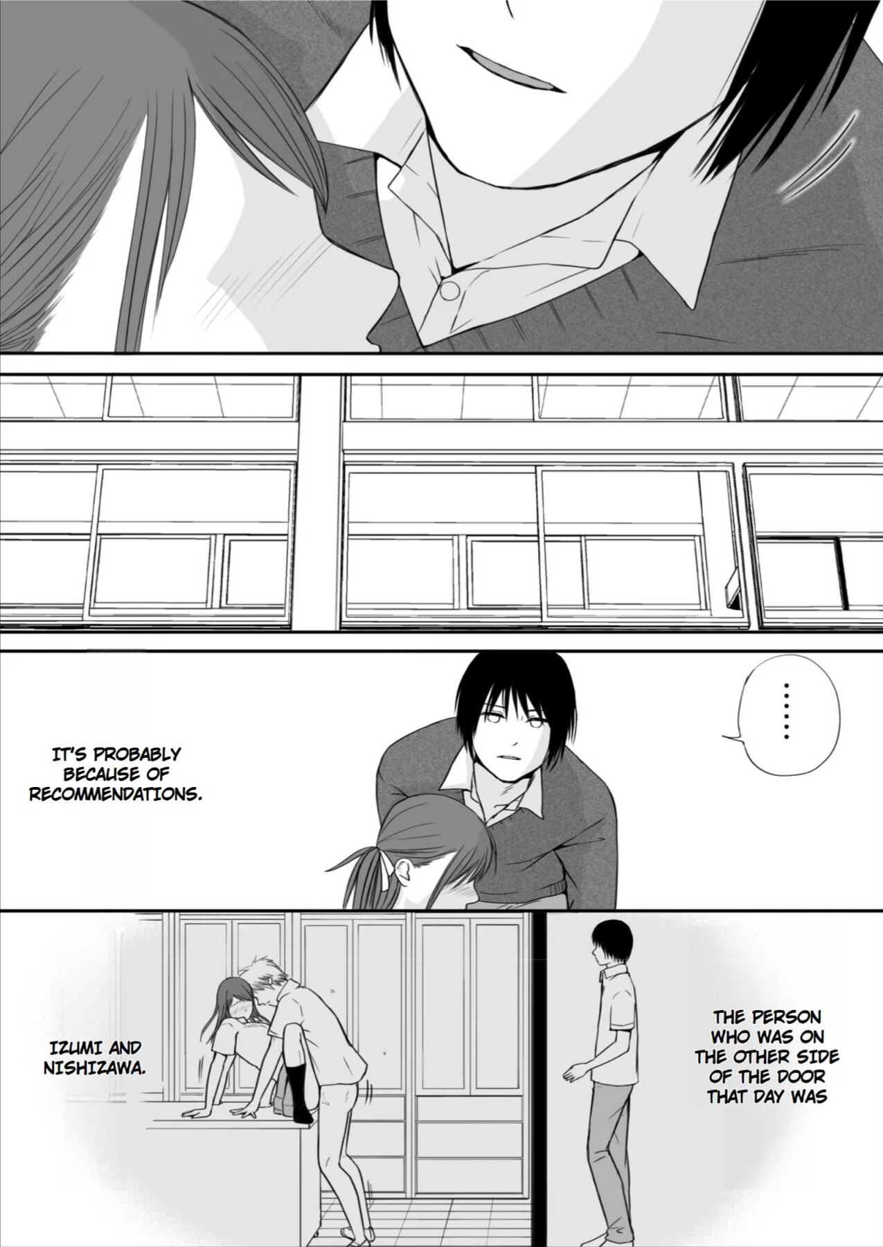 Hentai Manga Comic-You Said It'd Just Be Grinding... But You Ended up Slipping It In. Now I'm Just the Top Student's Toy 3.-Read-92